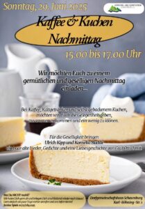 Mehr über den Artikel erfahren Kaffee-Kuchen-Nachmittag